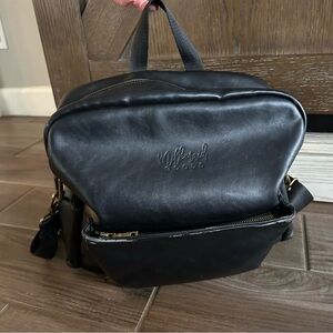 Milkmaid Goods | Black Diaperbag